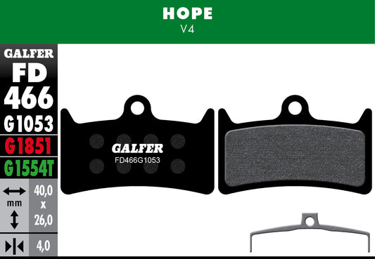 Galfer - Bike Standard Brake Pad Hope V4
