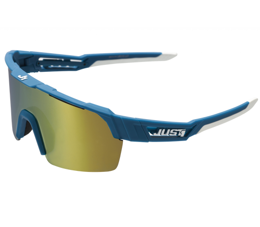 Just1 Sniper Urban Blue/White With Clear Yellow Lens