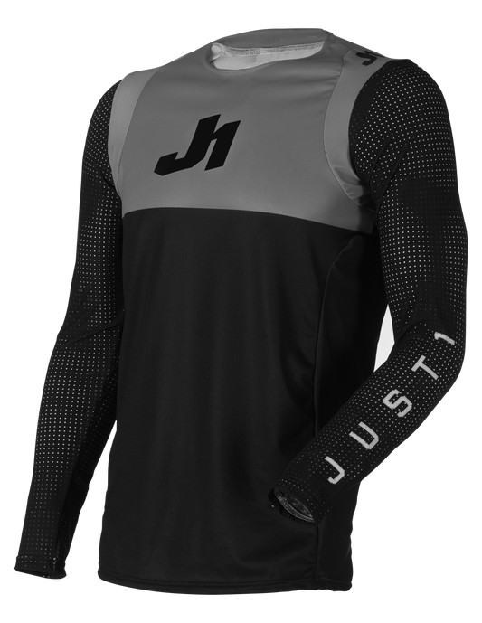 Just1 - Mtb Ss Jersey J-Flex - Dual Black Grey