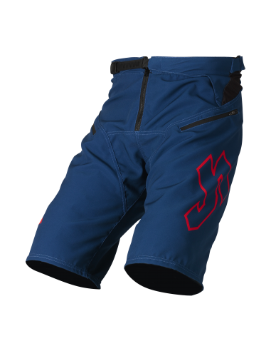 Just1 - Shorts J-Flex Mtb - Dual Blue Red